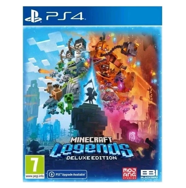 Minecraft Legends Deluxe Edition PS4 free PS5 upgrade Brand New