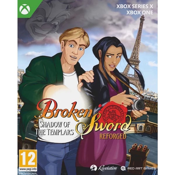 Broken Sword Shadow of the Templars: Reforged Xbox Series X Brand New