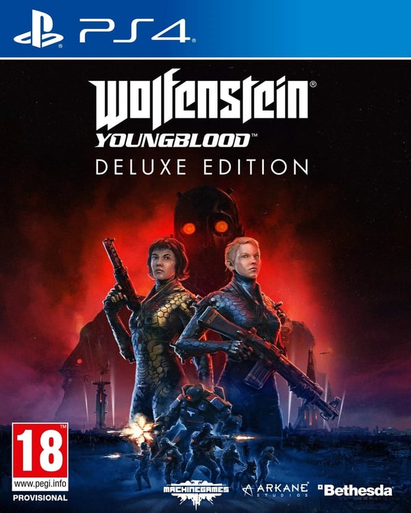 Wolfenstein Youngblood Deluxe Edition (PS4) PlayStation 4 D (Sony Playstation 4) Brand New