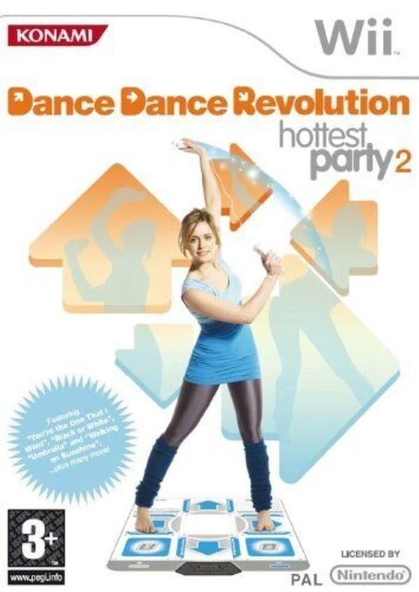 Dance Dance Revolution: Hottest Party 3 (Nintendo Wii 2010) Video Game Brand New