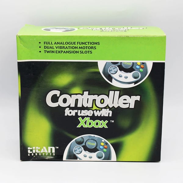 Titan Concepts Analogue Controller PAL Boxed For Microsoft Xbox Brand New