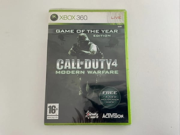 Call of Duty 4: Modern Warfare GOTY Xbox 360 Brand New