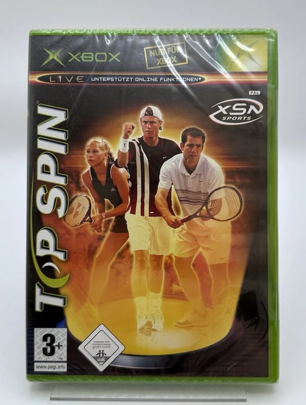 Xbox Top Spin German Pal Brand New