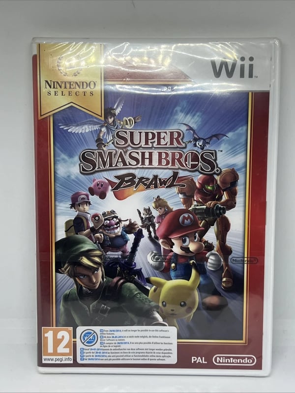 Super Smash Bros: Brawl Nintendo Wii Brand New