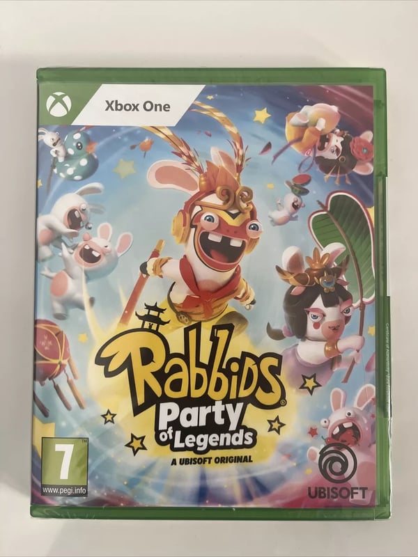 Rabbids Party of Legends / Xbox One / Pegi 7 /Party/Minigames/Multiplayer Brand New