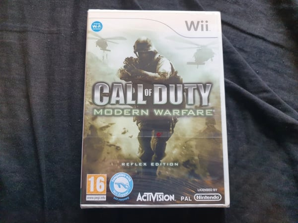 CALL OF DUTY MODERN WARFARE REFLEX EDITION Nintendo Wii Game Brand New