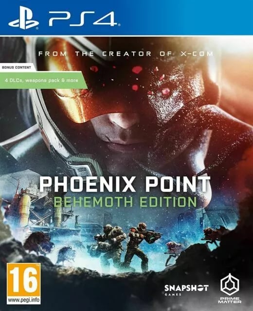 Phoenix Point: Behemoth Edition (Sony PlayStation 4 2021) Brand New