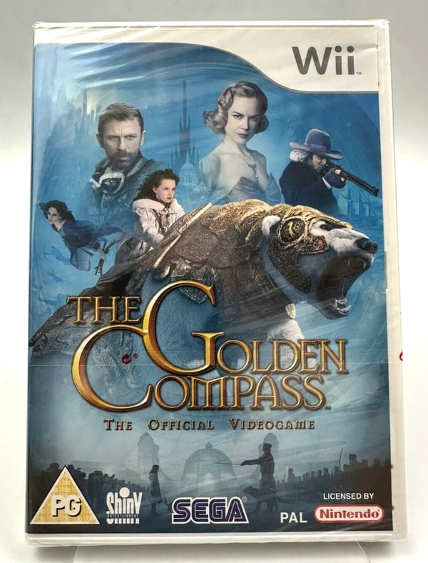 Nintendo Wii The Golden Compass (2007) Nintendo Flaw Brand New
