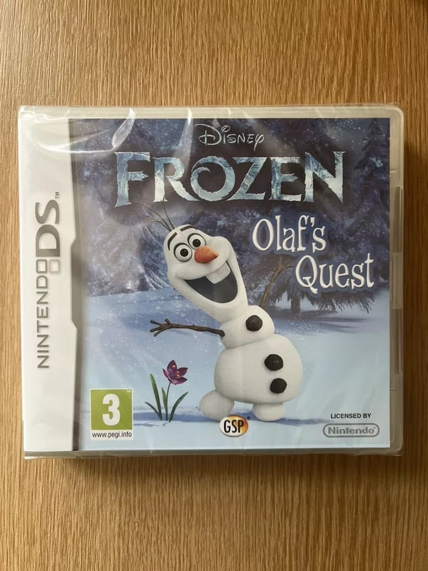 Disney Frozen: Olaf's Quest Nintendo DS 2013 Game Brand New