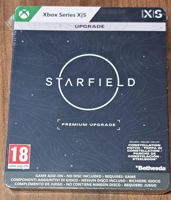 Starfield Premium Upgrade Xbox Series X/S Steelbook Brand New