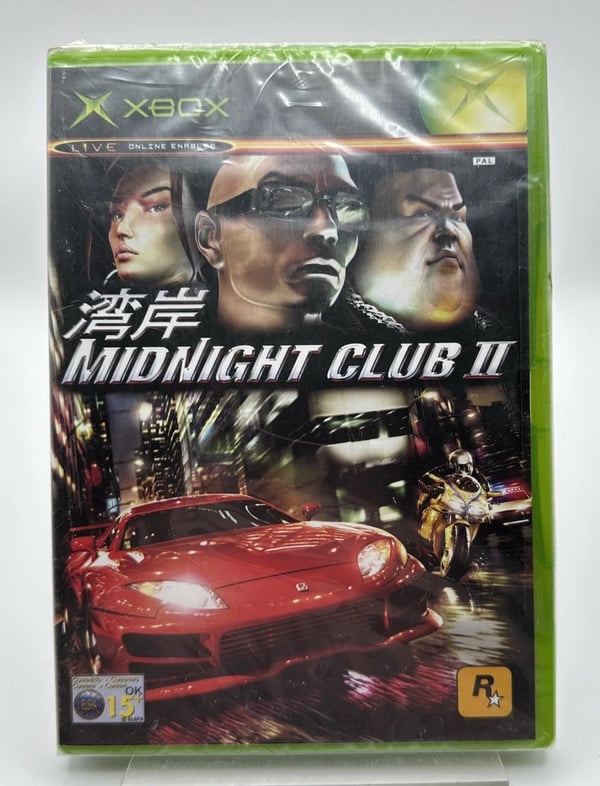 Xbox Midnight Club II Pal Flaw Brand New