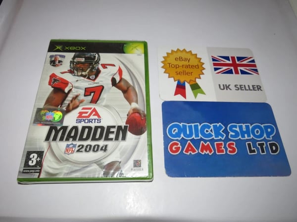 Madden NFL 2004 XBOX pal Brand New