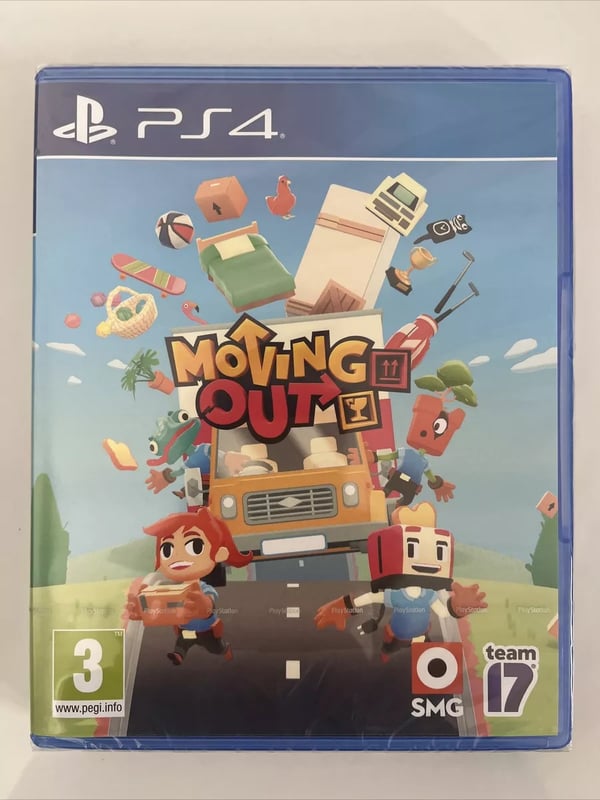 PS4 Moving Out PlayStation 4 Game Brand New