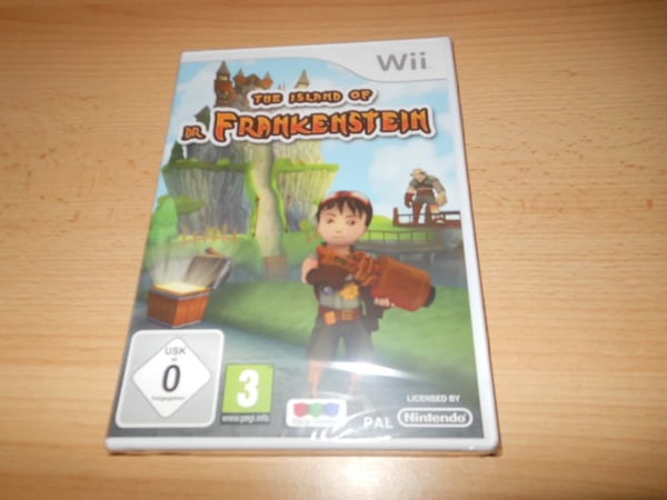 The Island Of Dr Frankenstein Nintendo Wii PAL Brand New