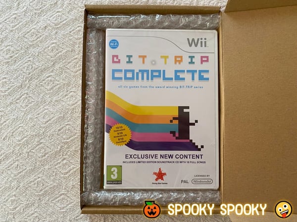 Bit Trip Complete Nintendo Wii PAL High Quality Packing Brand New