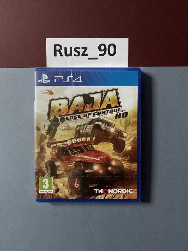 BAJA: Edge of Control HD PS4/5 PlayStation 4/5 PEGI 3 PAL Brand New