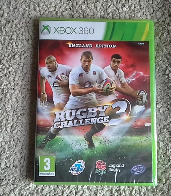 Rugby Challenge 3 England Edition XBOX 360 Video Game Brand New