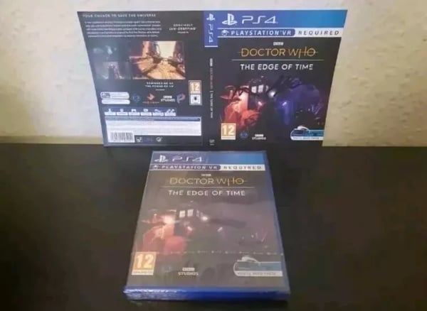 Doctor Who: The Edge of Time Limited Signed Edition PlayStation 4 PS4 PSVR Brand New