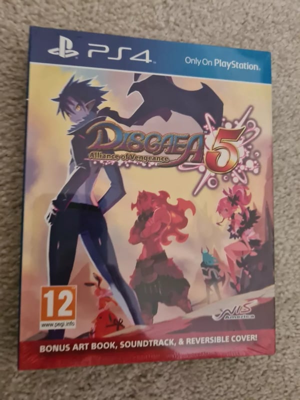 Disgaea 5: Alliance of Vengeance PS4 Launch Edition Brand New