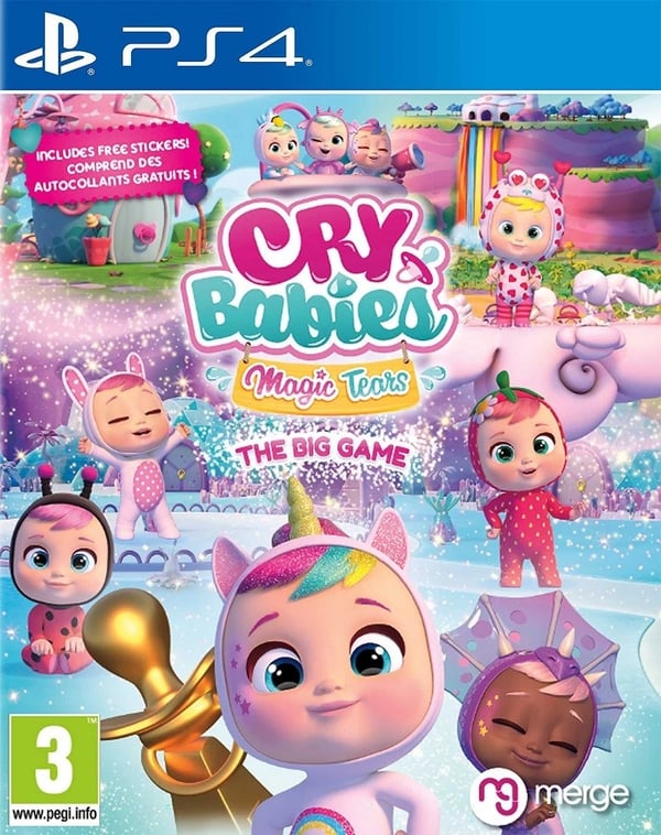 Cry Babies Magic Tears: The Big Game PS4 PlayStation 4 Brand New