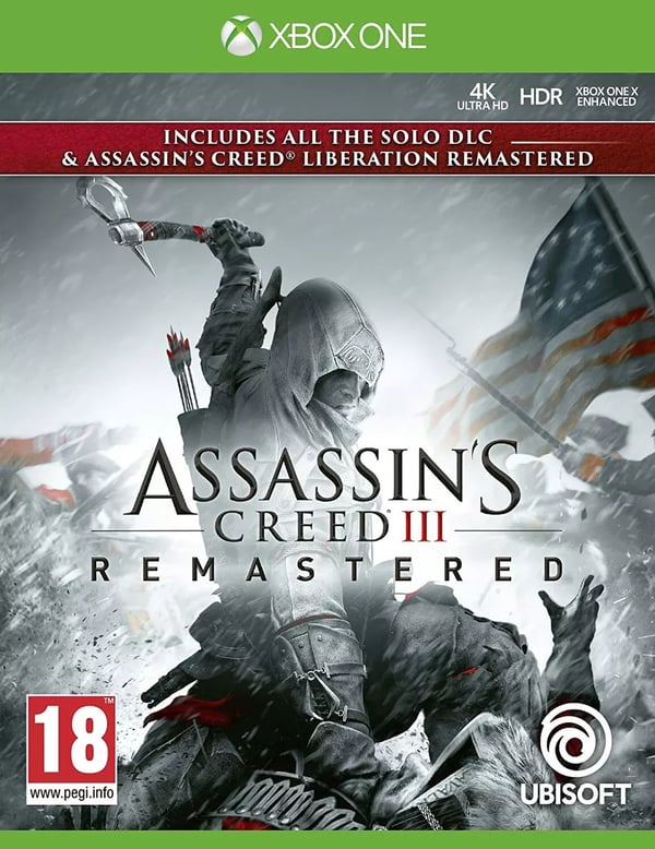 Assassins Creed III Remastered Xbox One Brand New