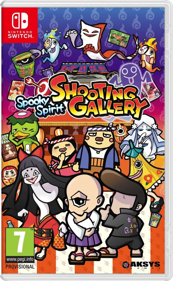 Spooky Spirit Shooting Gallery Standard Edition (Nintendo Sw (Nintendo Switch) Brand New