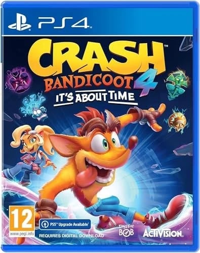 NA Crash Bandicoot 4 It's About Time /PS4 PS4 R1398z Brand New