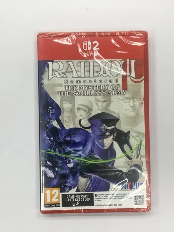 RAIDOU Remastered: The Mystery of the Soulless Army Nintendo Switch 2 Brand New