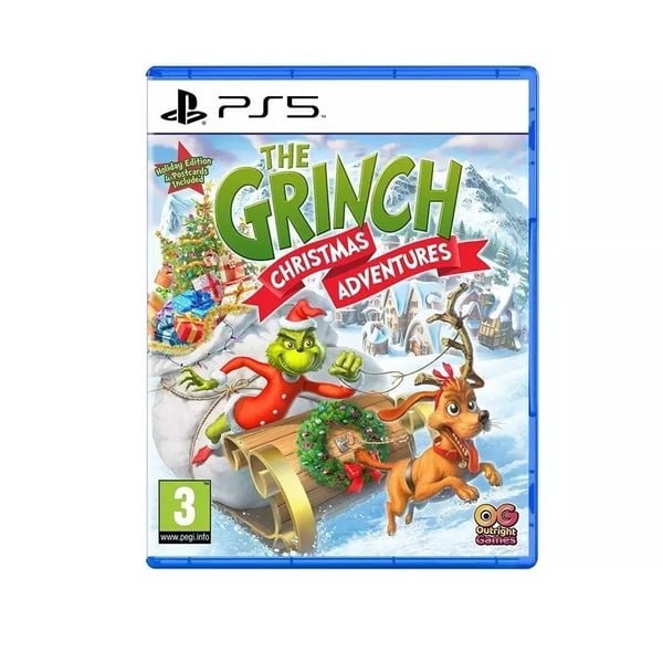 The Grinch: Christmas Adventures Holiday Edition 4 Postcards Included (PS5) Brand New