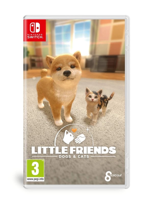 Little Friends: Dogs & Cats (Nintendo Switch) Game (Nintendo Switch) Brand New