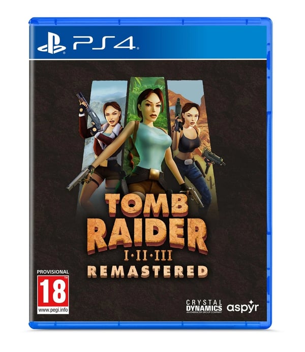 Tomb Raider 13 Remastered Starring Lara Croft PS4 PlaySt (Sony Playstation 4) Brand New