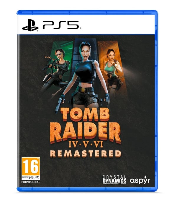 Tomb Raider IVVI Remastered Starring (Sony Playstation 5) (PRESALE 24/10/2025) Brand New Tomb Raider IVVI Remastered Starring (Sony Playstation 5) (PRESALE 24/10/2025) Brand New