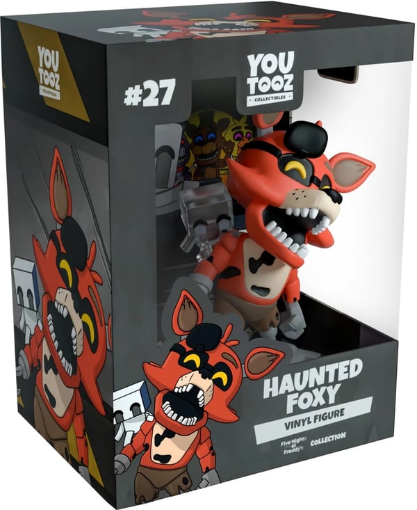 Five Night's at Freddy Vinyl figurine Haunted Foxy 12 cm (Sony Playstation 5) Brand New