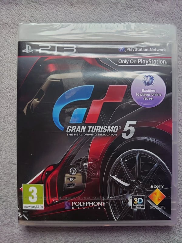 Gran Turismo 5 Game Playstation 3 Genuine PS3 GT5 PAL Brand New
