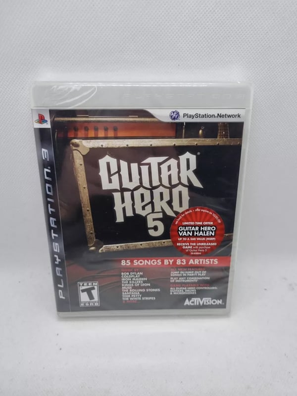 Guitar Hero 5 Sony PlayStation 3 PS3 Brand New