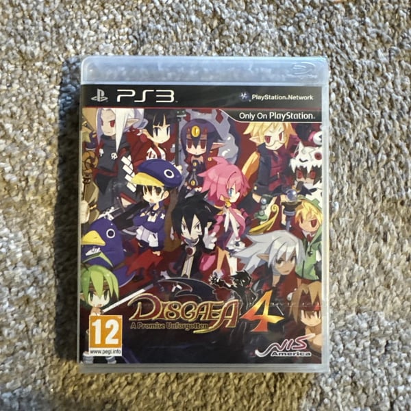 Disgaea 4: A Promise Unforgotten (Sony PlayStation 3 2011) Brand New