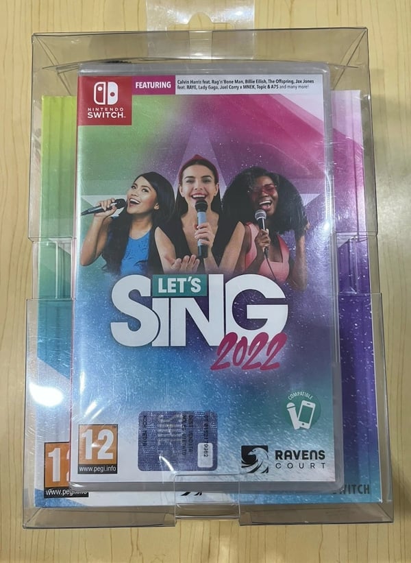 Let's Sing 2022 with Mic (Switch) Brand New