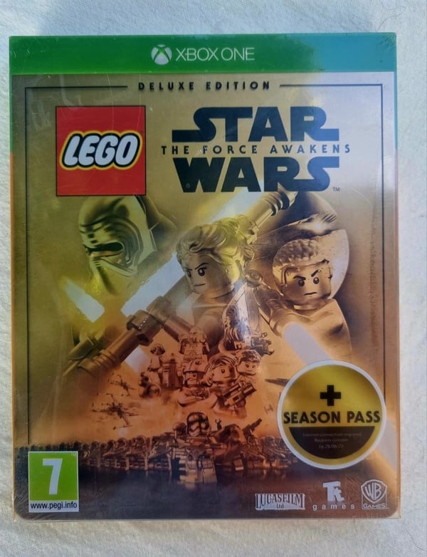 STAR WARS THE FORCE AWAKENS DELUXE GOLD STEELBOOK EDITION XBOX ONE Brand New