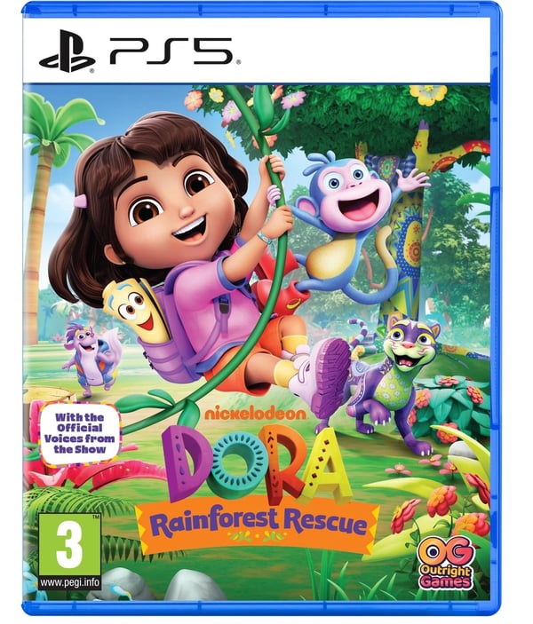Dora : Rainforest Rescue (PlayStation (Sony Playstation 5) (PRESALE 24/10/2025) Brand New