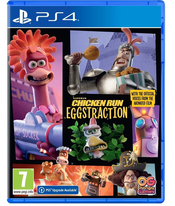 Chicken Run Eggstraction (PlayStatio (Sony Playstation 4) (PRESALE 24/10/2025) Brand New