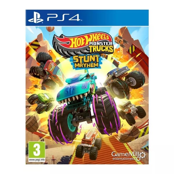 Hot Wheels Monster Trucks: Stunt Mayhem PS4 Brand New