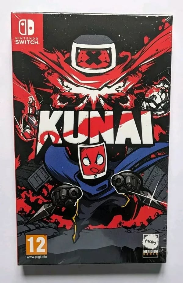 KUNAI SWITCH GAME (CARDBOARD SLEEVE VERSION) Brand New
