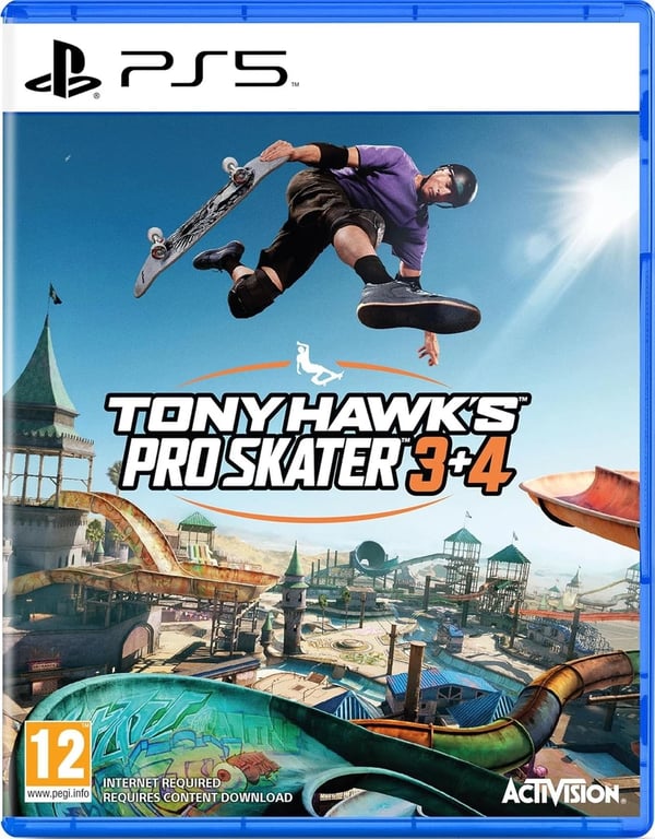 Tony Hawk's Pro Skater 3+4 Sony Playstation 5 PS5 Game Brand New