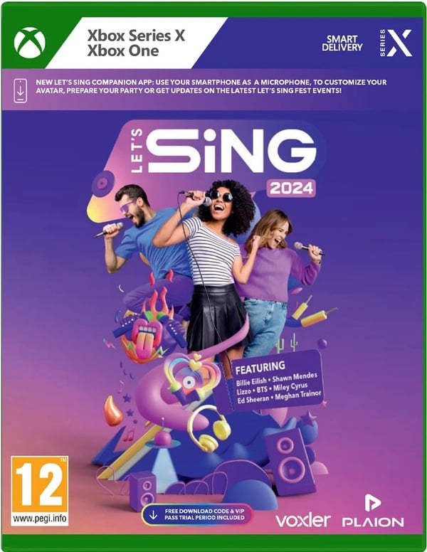 Let's Sing 2024 Standard Game (Xbox Series X) Xbox (Microsoft Xbox Series X S) Brand New