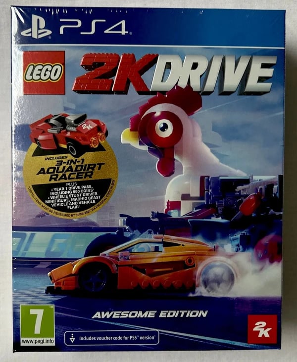 LEGO 2K DRIVE AWESOME EDITION PS4 WITH Brand New