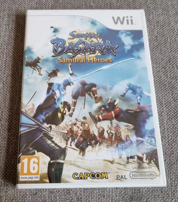 Nintendo Wii Game Sengoku Basara Samurai Heroes Brand New