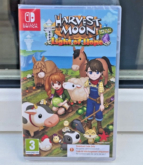 NINTENDO SWITCH HARVEST MOON LIGHT OF HOPE SPECIAL EDITION Brand New