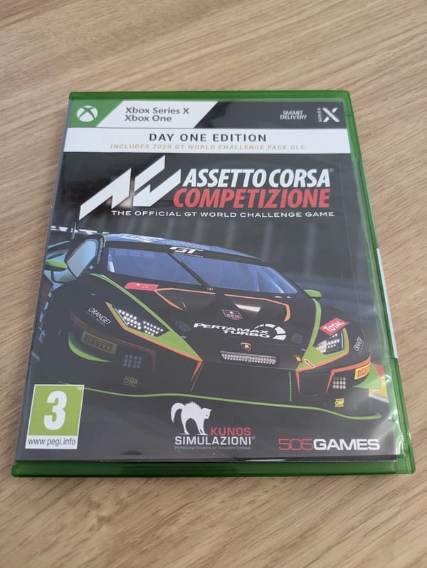 Assetto Corsa Competizione Day One Edition (Xbox One/Series X) Brand New