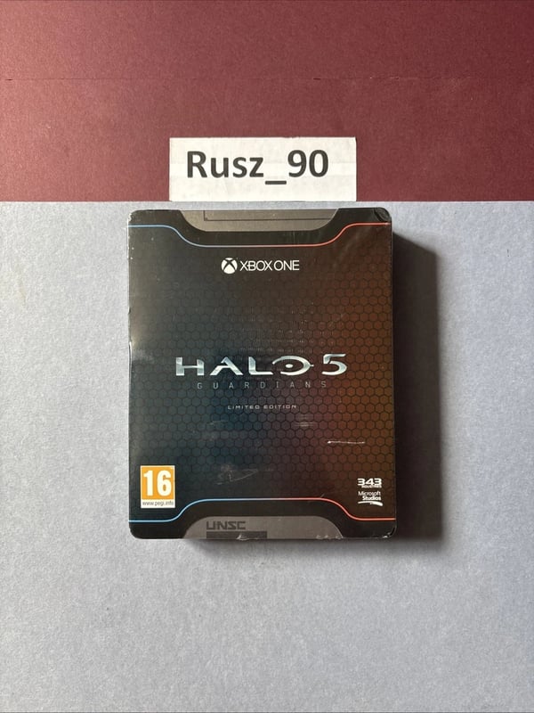 Halo 5 Guardians Xbox One Limited Edition Metal Model PAL Brand New