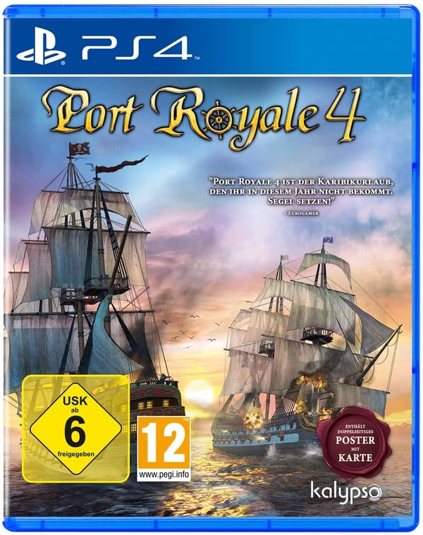 Port Royale 4 (Playstation 4) PlayStation 4 Standard (Sony Playstation 4) Brand New